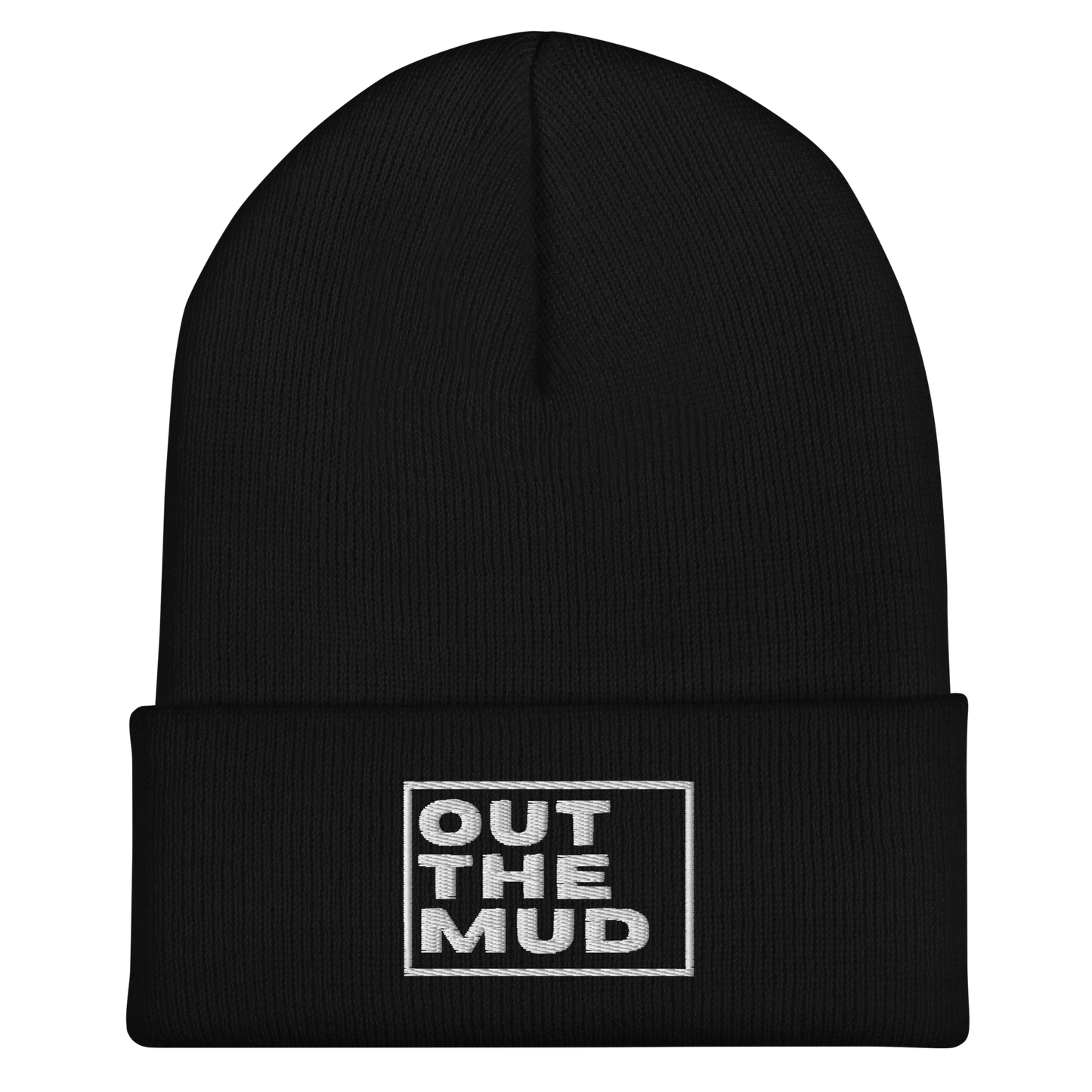 "OUT THE MUD" Cuffed Beanie