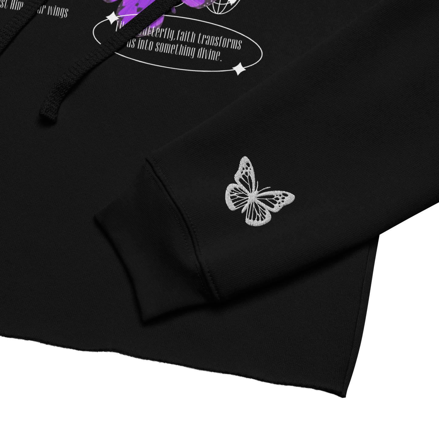 Transformed Crop Hoodie